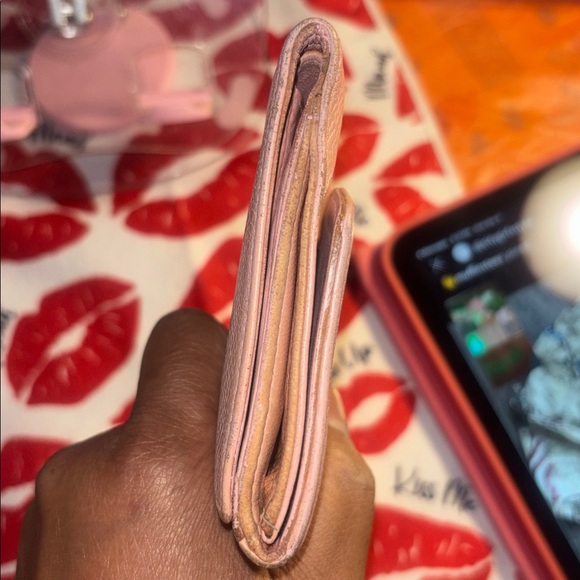 CHANEL Pink Mini Wallet with Gold Chain - Picture 11 of 12